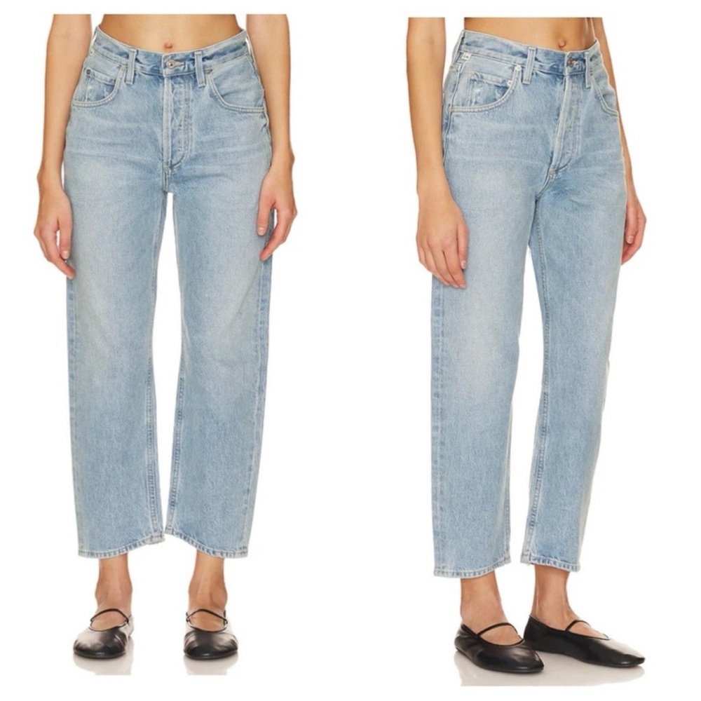 Citizens Of Humanity - Dahlia Bow Leg Baby Roll Barrel Jeans‎ Sz 29 NWT